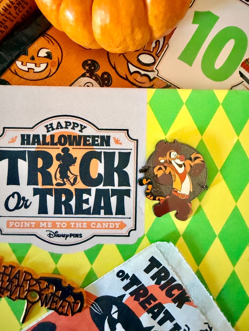 Disney Halloween Countdown Calendar Glitter - Tigger